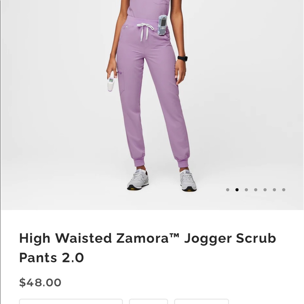 Figs high waisted pants small/petite